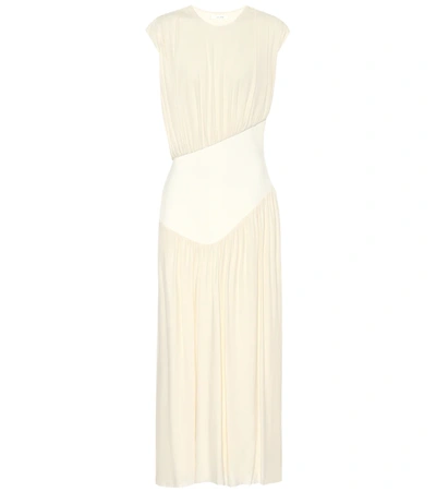 white christmas dresses THE ROW Size XS Cream Viscose Sleeveless Shift Dress – Sui Generis Designer  Consignment main image 0