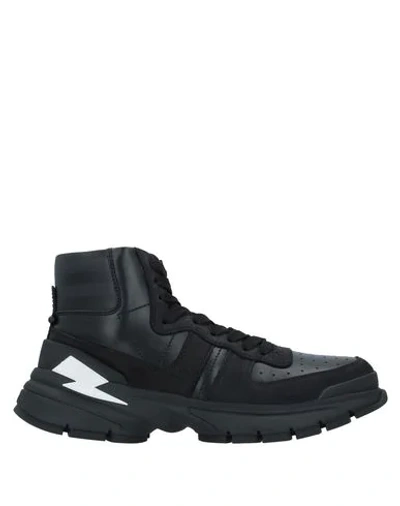 Neil Barrett Sneakers In Black