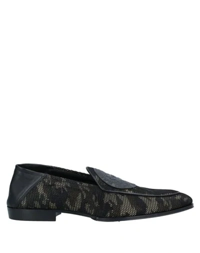 Balmain Loafers In Black