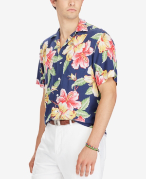 polo ralph lauren classic fit tropical shirt