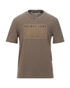 Helmut Lang T-shirts In Military Green