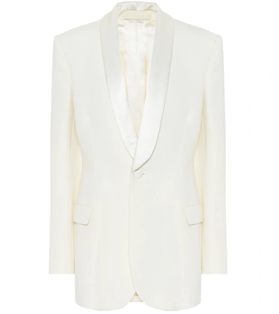 Wardrobe.nyc Release 05 Wool Blazer In White