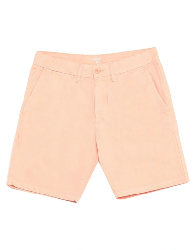 Carhartt Bermudas In Pink