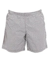 Alexander Mcqueen Swim Trunks In White