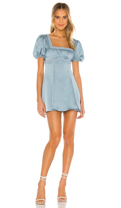 Privacy Please Raegan Mini Dress In Light Blue | ModeSens