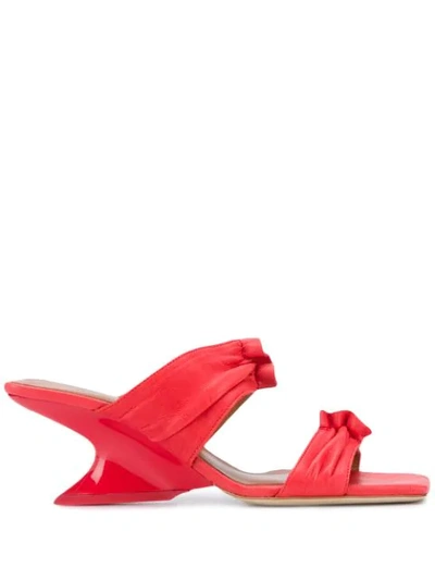 Rejina Pyo Camilla Open Toe Sandals In Red