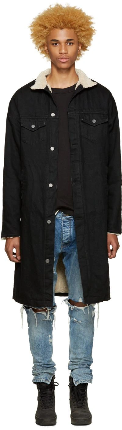 Fear of god denim shop deck coat