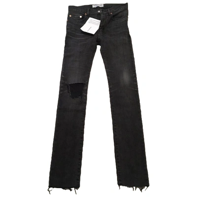Pre-owned Balenciaga Black Cotton Jeans