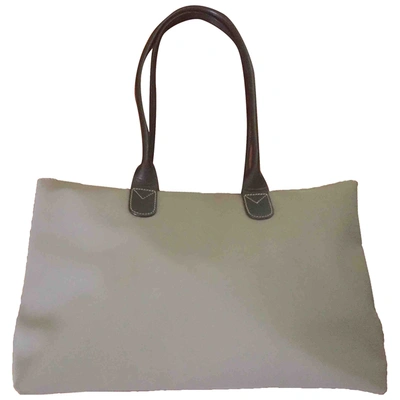 Pre-owned Bric's Handbag In Khaki