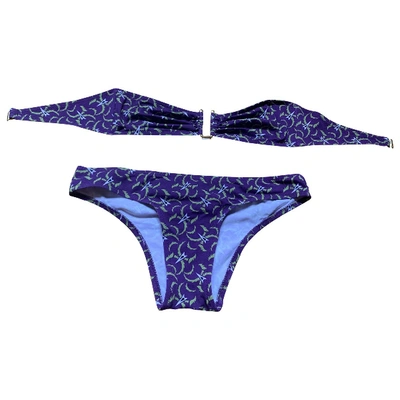 Pre-owned Laura Urbinati Purple Swimwear
