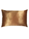Slip Silk Pillowcase - Queen (various Colours) In Gold