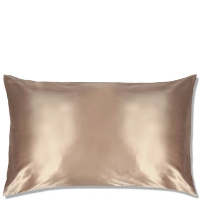 Slip Silk Pillowcase King (various Colours) In Caramel