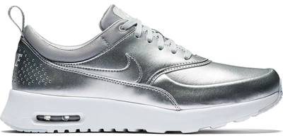 Pre-owned Nike Air Max Thea Metallic Silver (women's) In Metallic Silver/metallic Silver-pure Platinum
