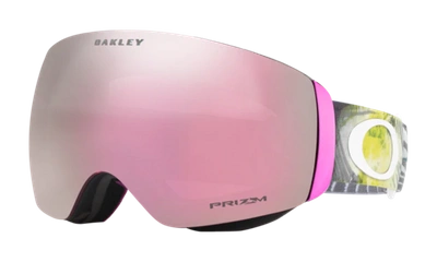 Oakley Flight Deck™ Xm (asia Fit) Snow Goggles In Corduroy Dreams Laser Rose
