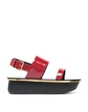 Marni Sandals In Red