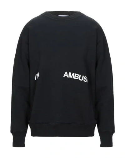 Ambush Sweatshirts In Black