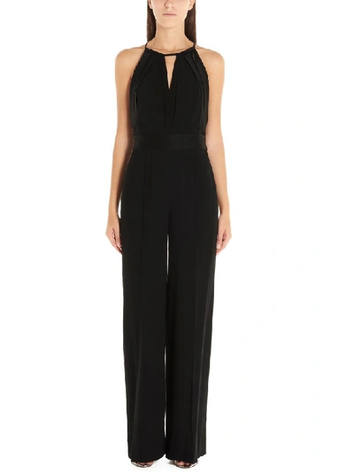 Diane Von Furstenberg Women's Black Acetate Jumpsuit