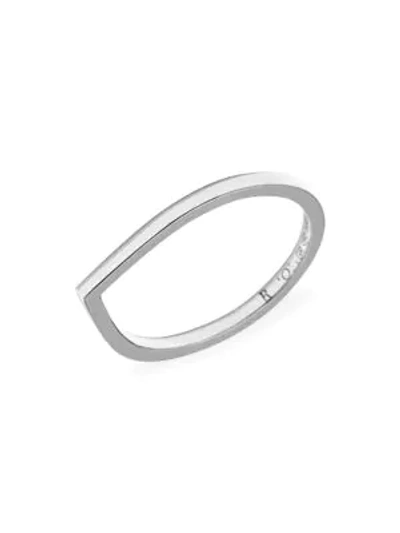 Repossi Antifer 18k White Gold Ring