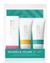 Philip Kingsley Women's Nourish & Volume 3-piece Jet Set Collection In White