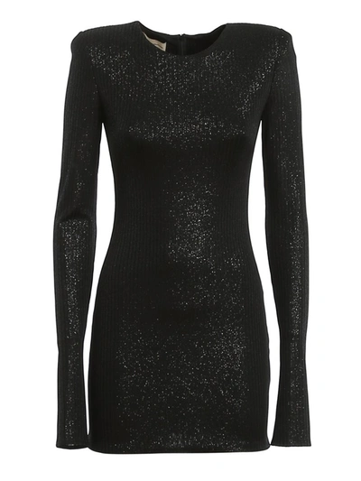 Alexandre Vauthier Black Mini Dress