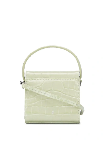 Gu_de Crocodile-embossed Mini Bag In Green