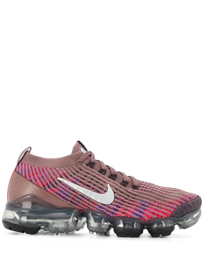 Nike Women's Air Vapormax Flyknit 3 Running Sneakers From Finish Line In Neutrals