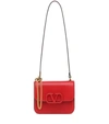 Valentino Garavani Vsling Small Leather Shoulder Bag In Red