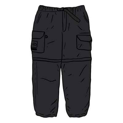Pre-owned Supreme  The North Face Belted Cargo Pant Black