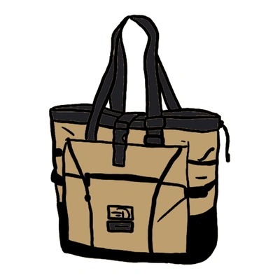 Pre-owned Supreme  The North Face Adventure Tote Gold