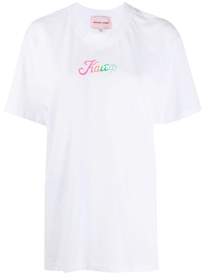 Natasha Zinko Loose Fit T-shirt In White