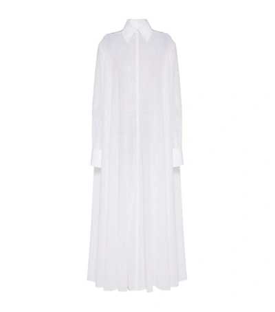 Valentino Cotton Maxi Shirt Dress