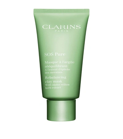 Clarins Sos Pure Face Mask (75ml) In Green