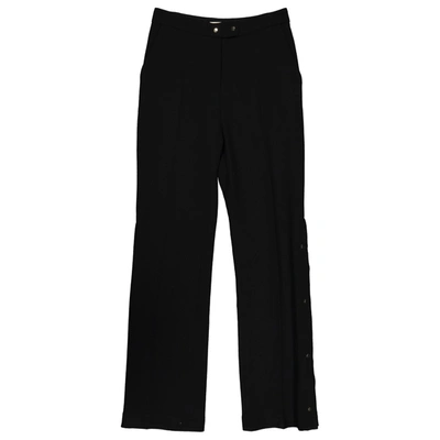 Pre-owned Brøgger Large Pants In Black