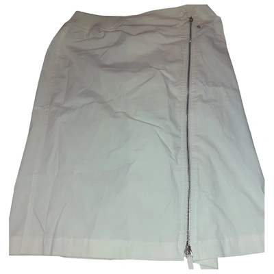 Pre-owned Jean Paul Gaultier Ecru Cotton Skirt