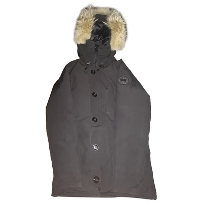 Pre-owned Canada Goose Black Fur Jacket