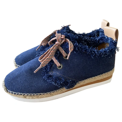 Pre-owned See By Chloé Espadrilles In Blue