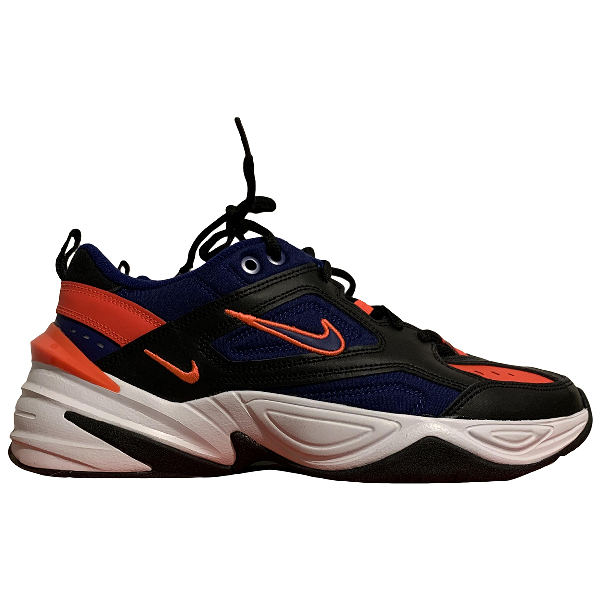 m2k tekno leather and mesh sneakers
