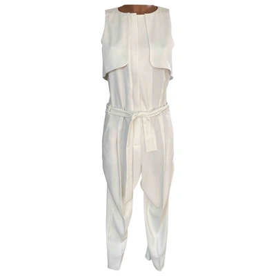 Pre-owned Marella Jumpsuit In White