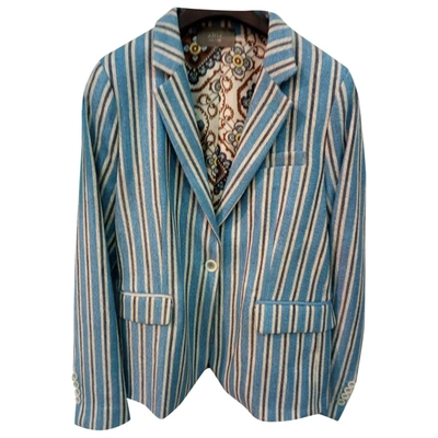 Pre-owned Altea Blue Cotton Jacket