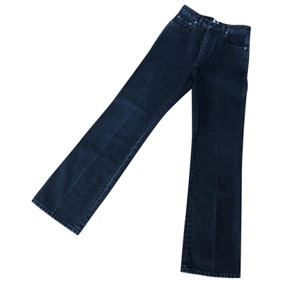 Pre-owned Dior Black Denim - Jeans Jeans