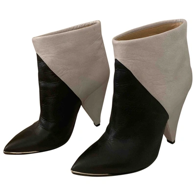 Pre-owned Iro Leather Ankle Boots