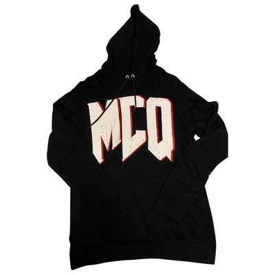 Pre-owned Mcq By Alexander Mcqueen Black Cotton Knitwear & Sweatshirt