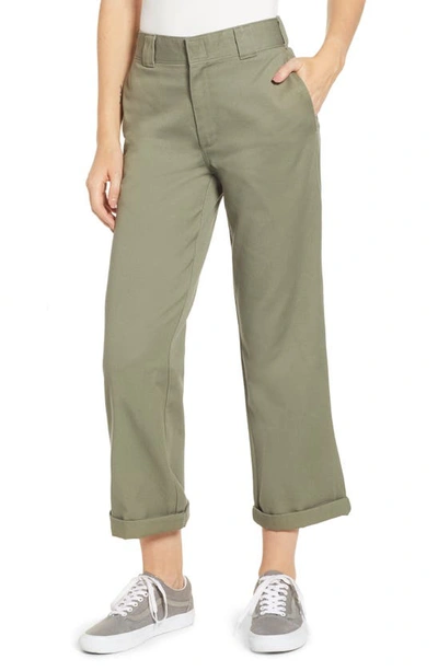 Dickies Relaxed Fit Carpenter Pants In Olive