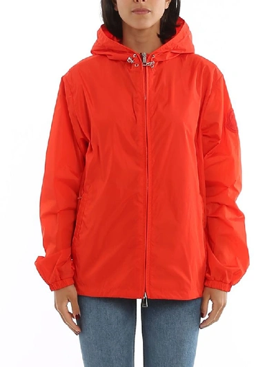 Moncler Women's Orange Polyamide Outerwear Jacket