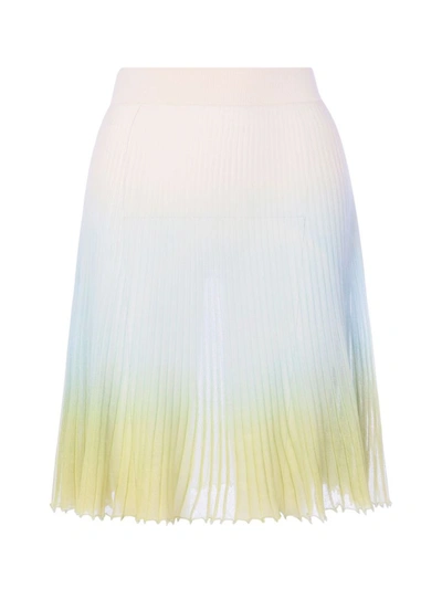 Jacquemus Women's White Cotton Skirt