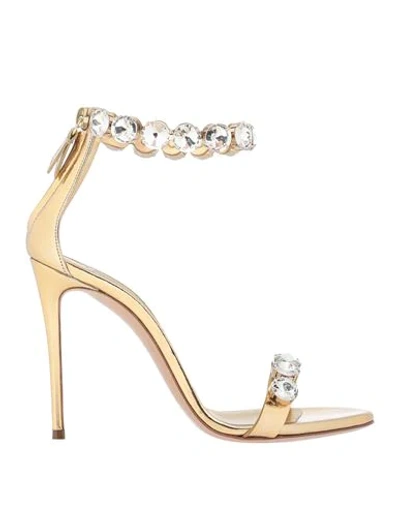 Casadei Sandals In Gold