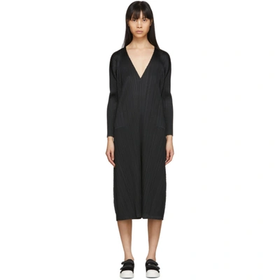 Issey Miyake Pleats Please By  Monthly Colours V In Black
