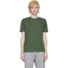 Sunspel Plain T-shirt In Pine