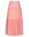 Red Valentino Maxi Skirts In Pink