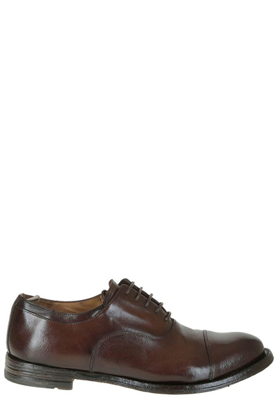 Officine Creative Arc501 Ignis Oxford Shoes In Brown